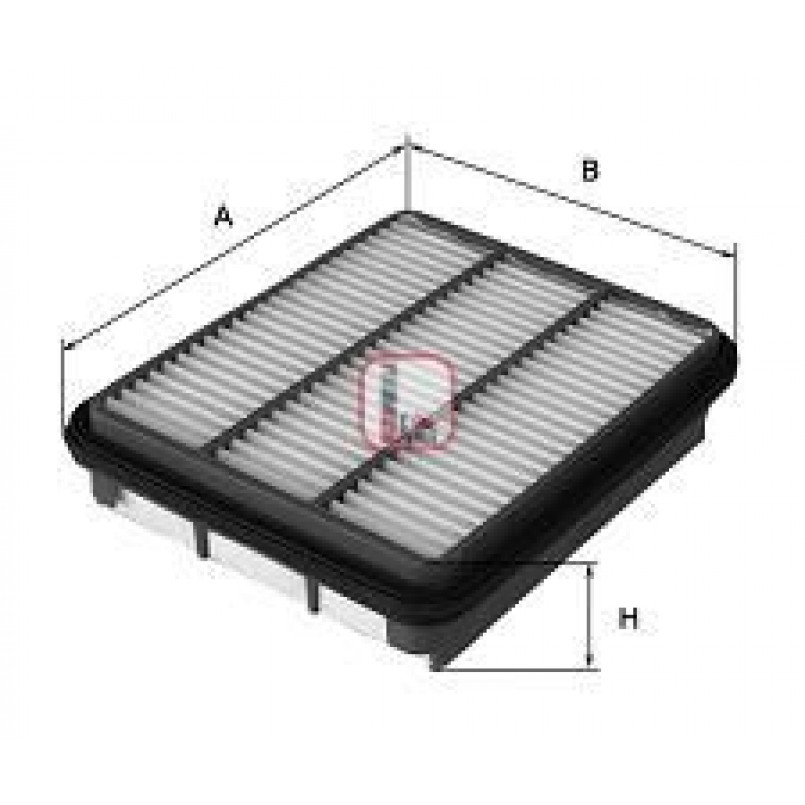 S 3309 A SOFIMA Фільтр повітря